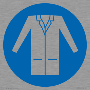 Custom Mandatory: Wear a lab coat